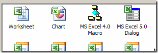 Old Excel Macro Sheets