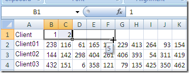Sorting Columns Instead of Rows in Excel