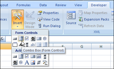 ms word combo box user text 2010