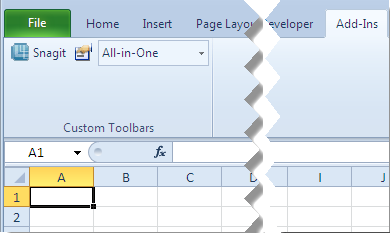 Delete Custom Toolbar from Excel Ribbon