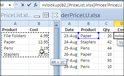 how to add vlookup in excel 2016