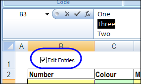 edit multiple selections in Excel