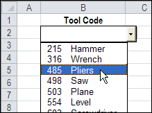 excel userform combo box two columns