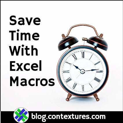Save Time With Excel Macros