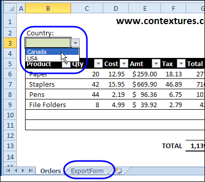 Hide Excel Sheet When Cell Changes