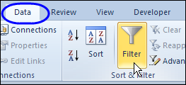 Hide Arrows in Excel AutoFilter