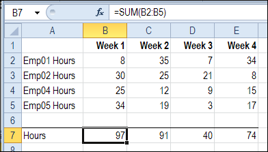 how to sum a column in excel based on another column