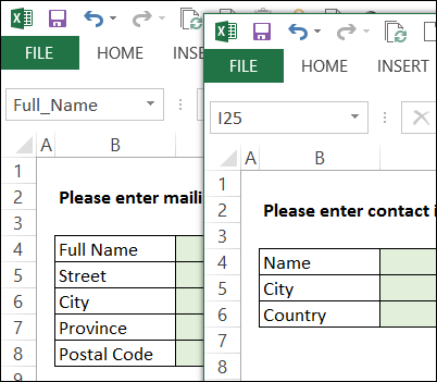 each Excel file in its own window