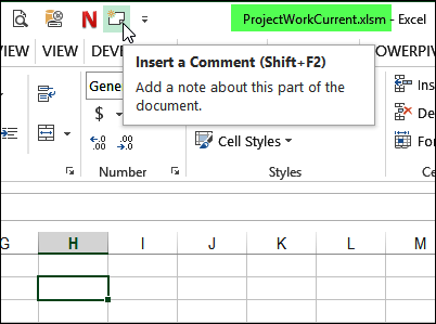 Put Add-in Buttons on Excel QAT