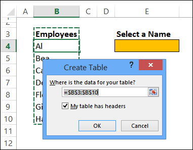 Change Address of Excel Named Range