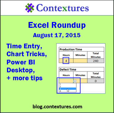 Excel Roundup 20150817