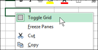 change Excel right-click menus with MenuRighter