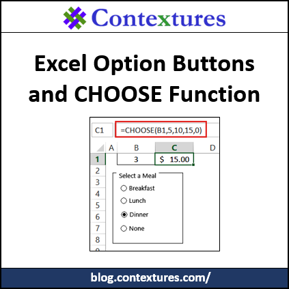 Option Button Scores with CHOOSE Function http://blog.contextures.com/