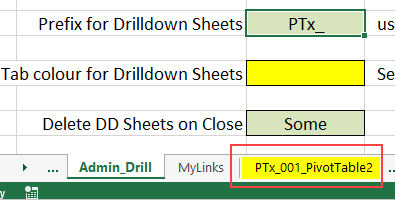 Rename Pivot Table DrillDown Sheets