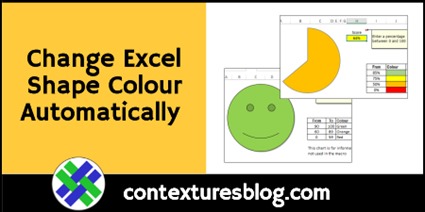 Change Excel Shape Colour Automatically