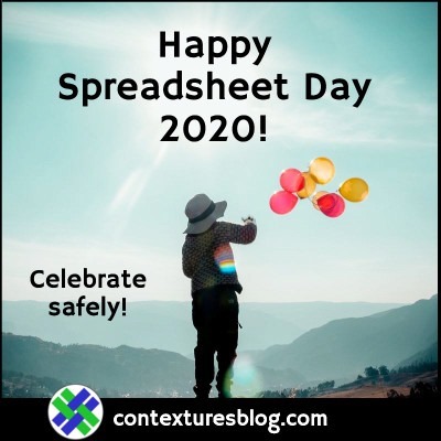 Happy Spreadsheet Day 2020