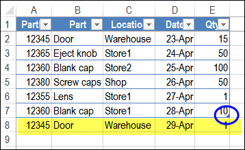 Excel Table Does Not Expand Automatically for New Data
