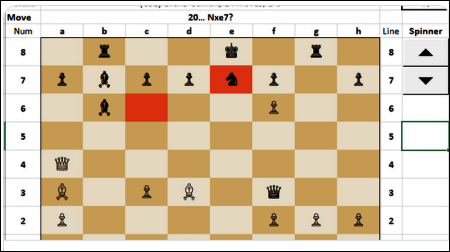 Robert Gascon Excel Chess Games Viewer