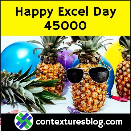 Happy Excel Day 45000