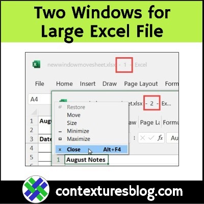 Quickly Move Sheet in Large Excel File