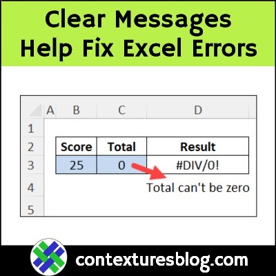 Troubleshoot Excel Formulas with ERROR.TYPE Function